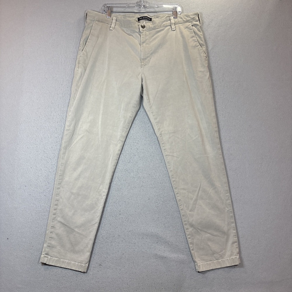 Mavi Edward Relaxed Straight Leg Chino Pants Khaki Men's Size 40X32